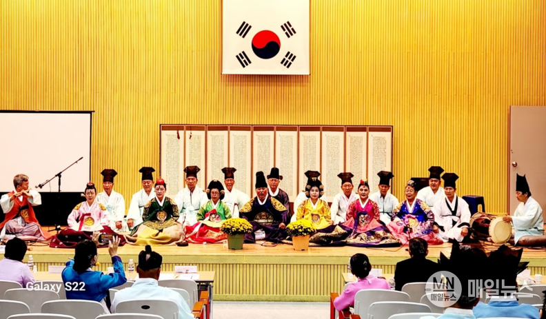 궁중합창단 단체 공연 사진, 사진=글로벌연리지
