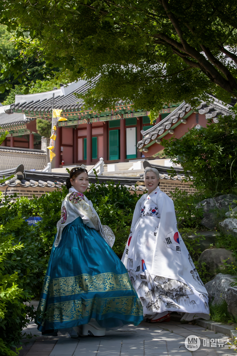 글로벌 연리지 사진제공 왼쪽 강나경, 차영순