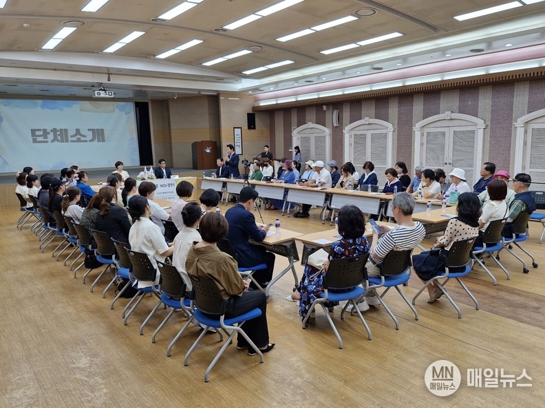IWPG 인천서지부와 ㈔인천생태하천위원회 MOU 체결 협약식 현장 모습 ⓒ 매일뉴스 김학현 편집부장
