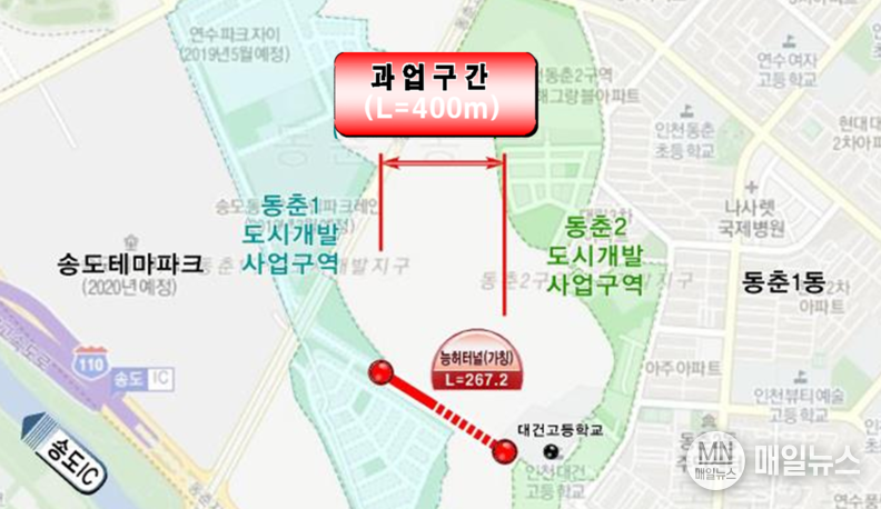 공사 및 현장 위치도