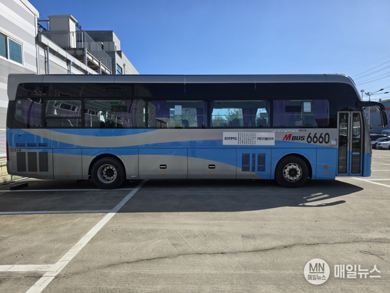 증차예정 광역급행(M)버스 사진 첨부 M6660