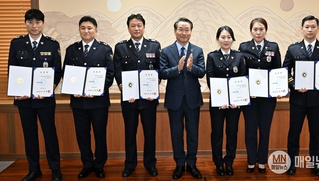 인천시, 자치경찰공무원 승진 임용식 개최