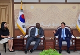 유정복 인천시장, 조지메이슨대학교 총장 만나 협력 논의