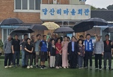 한연희 강화군수 후보, 국회 박선원 국방위원회 의원, 송해면 당산리 소음피해 주민과 2차 간담회 가져