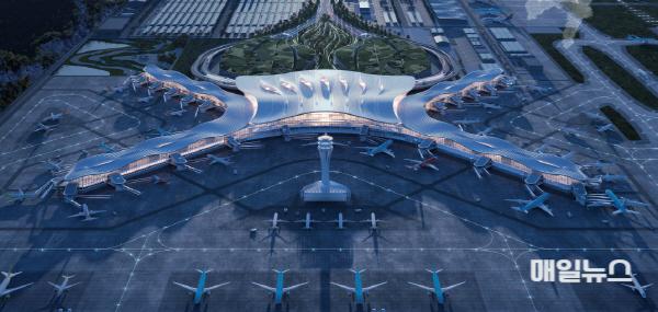 '가덕도신공항 여객터미널 국제설계공모' 2등 당선작인 ㈜해안종합건축사사무소 협력체의 ‘The SPIRIT of BUSAN’. (사진 = 국토교통부) 3.jpg