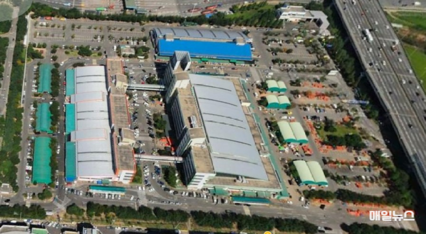 인천 삼산농산물도매시장 시설현대화, 판매동·경매동 신축 가닥 ⓒ 인천시 삼산농산물도매시장 전경.png