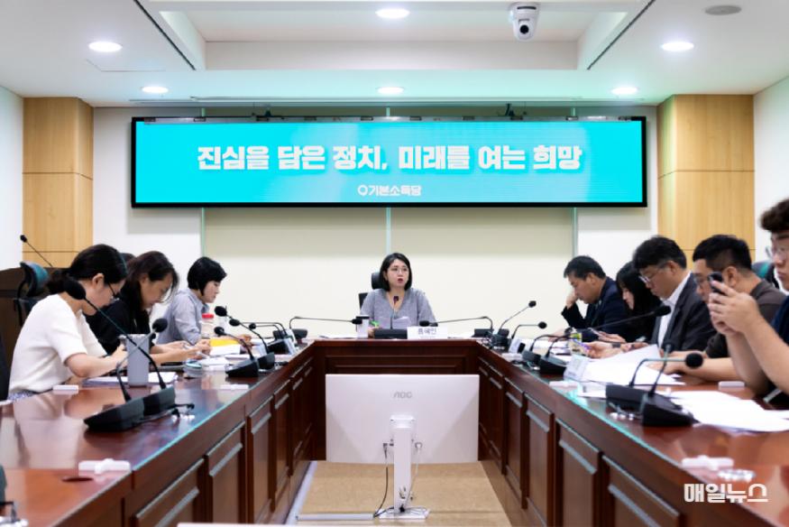 용혜인 “민생회복지원금 특별조치법에 대한 거부권은 곧 민생, 민의에 대한 거부” ⓒ 기본소득당 IMG_01331.jpg