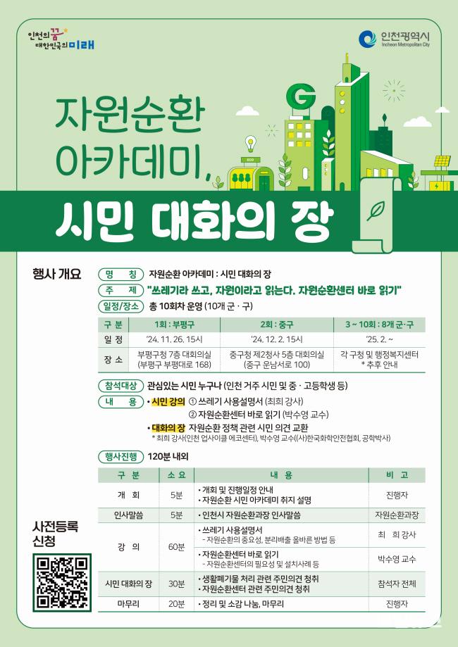 쓰레기 말고 자원으로 불러주세요~ 자원순환 아카데미 홍보 포스터 ⓒ 인천시 image100.jpg