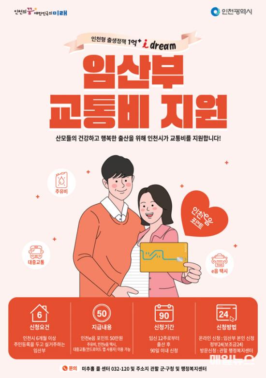 인천시, 임산부 교통비 지원 임산부에게 큰 호응 얻어 ⓒ 인천시 image010.jpg