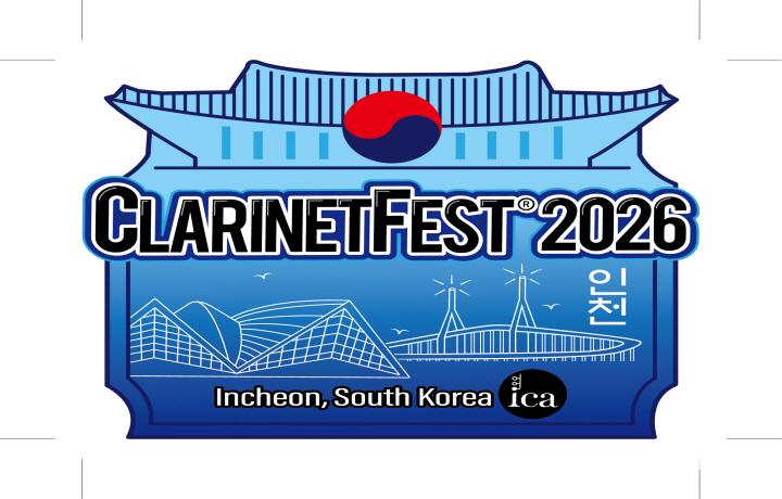 인천 송도, 2026 ‘클라리넷 총회’ 유치 성공! (2026 클라리넷 총회 인천 행사 로고(국제클라리넷협회 제공) ⓒ 인천관광공사 2026 클라리넷 총회 인천 행사 로고(국제클라리넷협회 제공)0.jpg