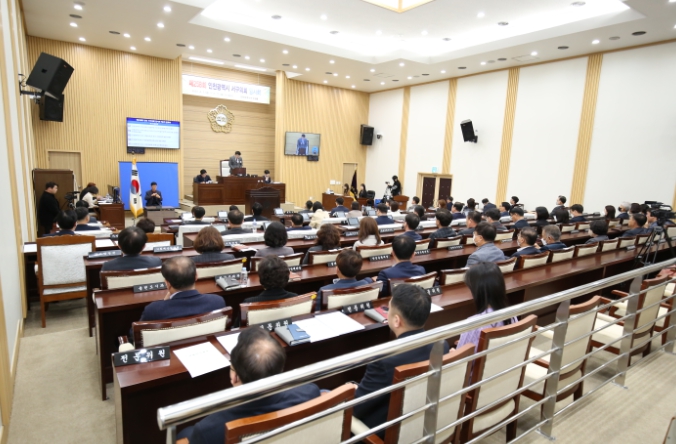 인천 서구의회, 제258회 임시회