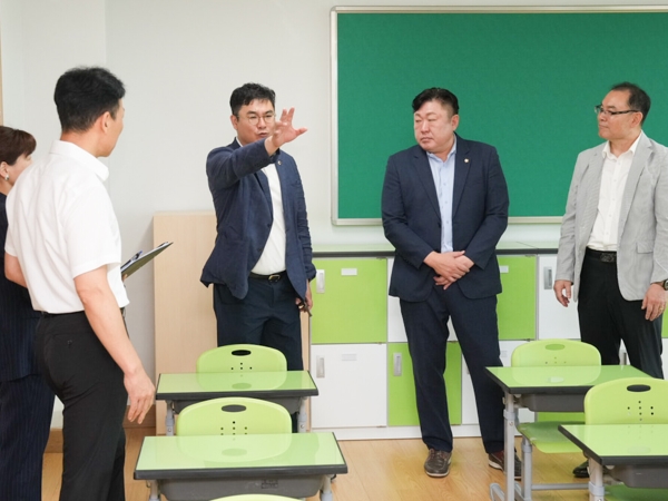 인천시의회 교육위, 인천아라초교·인천한들초교 개교 준비 상황 점검