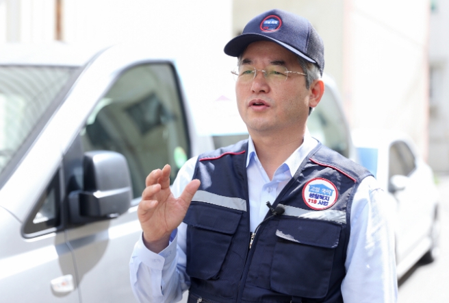 ‘고양뚝딱’에 참여한 이동환 고양특례시장