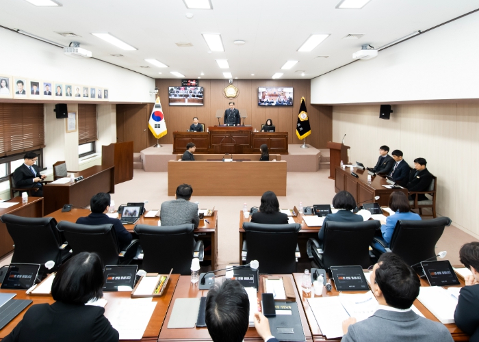 김포시의회, 제232회 임시회 마무리