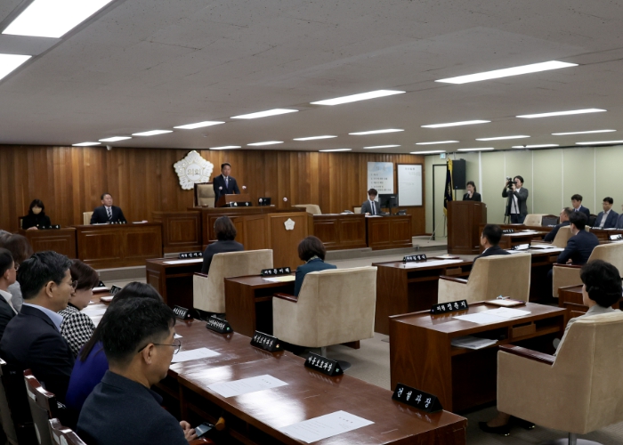 계양구의회, 제249회 임시회 개회