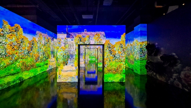 본다빈치 모네 빛을 그리다展