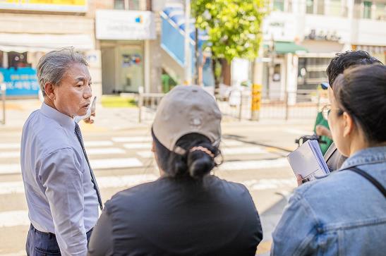 윤환 계양구청장, 상반기 동 방문 건의사항 현장 방문