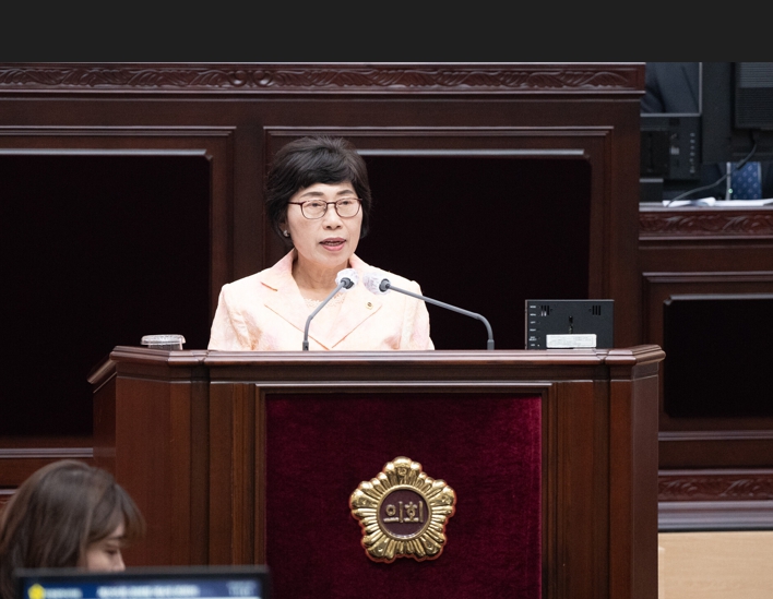 인천시의회 장성숙 의원, 청소년 마약류 예방교육 필요성 주장, 청소년 마약류 사용은 늘어가는데 예방교육 예산은 턱없이 부족