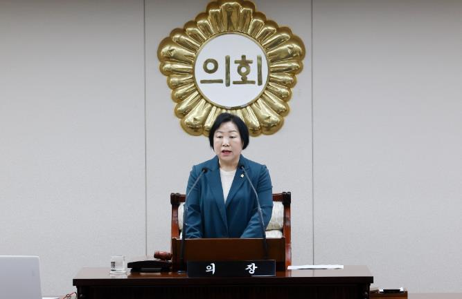 부평구의회 제262회 정례회 개회