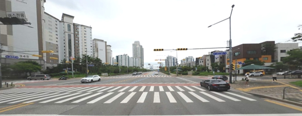 현 서구 청라동 155-29 일원 사거리, 설치대상 교차로명 : 경제커낼사거리