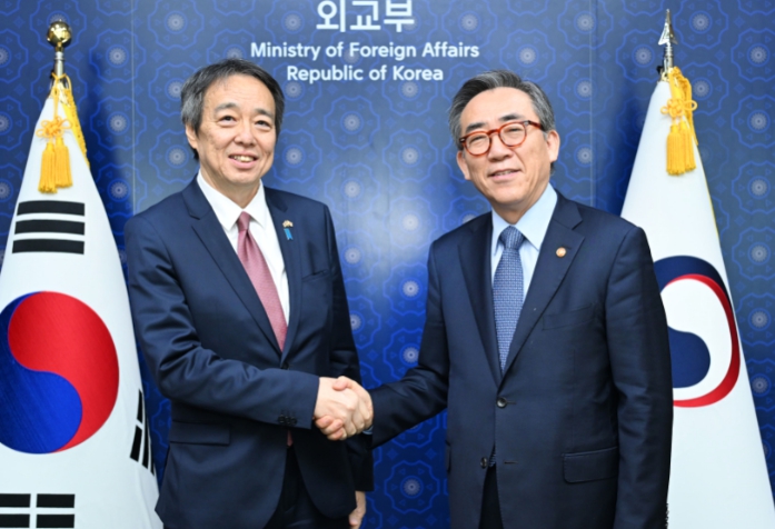 조태열 외교장관, 신임 주한일본대사 접견