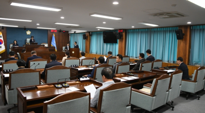 미추홀구의회, 제282회 임시회 개회