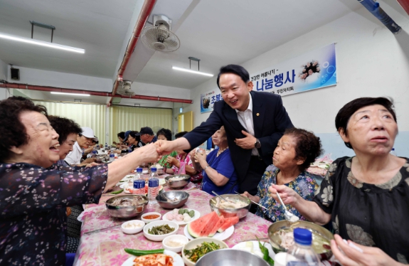 동구 화수2동, 삼계탕 나눔 행사