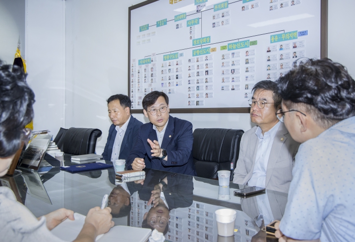 인천광역시 중구의회, 대한노인회 인천중구지회 방문
