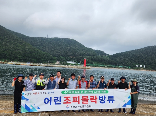 옹진군 수산종자연구소, 어린 조피볼락 22만 마리 방류