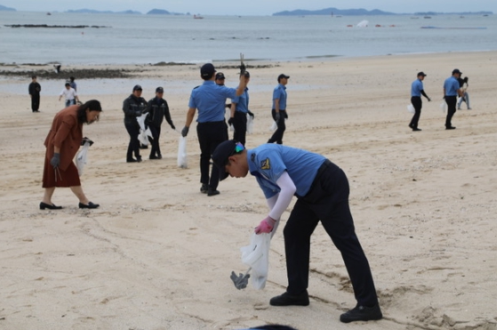 중부해경청, 해양환경보전 활동